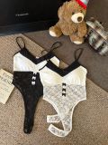 Halter Slim Lace Sexy Inner Tight One-piece Top GTZF-2045
