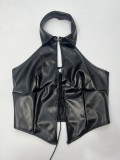 Sexy Tie Up Backless Tank Tops GPBY-010017