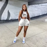 Fahion Sport Sleeveless Vest Short Suit QYLF-0149