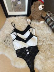 Halter Slim Lace Sexy Inner Tight One-piece Top GTZF-2045