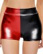 Color Block High Waist Shorts GFMA-25066