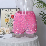 Fashion Sequin Print Shorts GNZD-51437