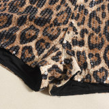 Fashion Sequin Print Shorts GNZD-51437