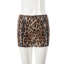 Fashion Sequin Print Shorts GNZD-51437