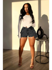Fashion Washed Two Ways To Wear Jean OD-8734