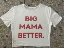 Letter Printed Short Sleeve T-Shirt GXJL-250331