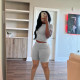 Solid Color Short Sleeve Two Piece Shorts Set QXLB-10090