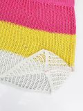 Multicolor Knits Long Sleeve Two Piece Skirts Set ZSD-0340
