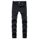 Men's Fashion Holes Slim Jeans GWBM-1820