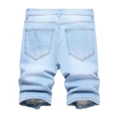 Men's Vintage Washed Denim Fifthly Jeans GWBM-211