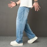 Men's Casual Loose Wide Leg Jeans GBBF-113