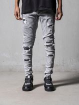 Men's Fashion Tight Holes Jeans GWBM-TM226