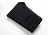 Men's Fashion Holes Slim Jeans GWBM-1820