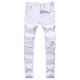 Men's Fashion Solid Color Slim Pencil Jeans GWBM-6607