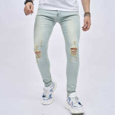 Men's Casual Holes Washed Tight Jeans GWBM-116