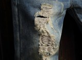 Men's Fashion Holes Slim Pencil Jeans GWBM-TY776
