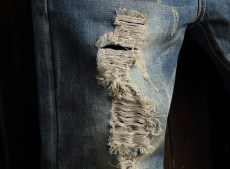 Men's Fashion Holes Slim Pencil Jeans GWBM-TY776