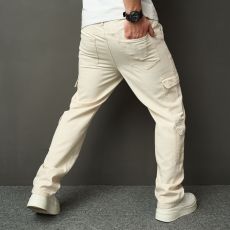 Men's Washed Loose Straight Jeasn GWBM-4406