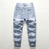 Men's Casual Holes Slim Straight Jeans GWBM-TS-5903