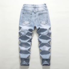 Men's Casual Holes Slim Straight Jeans GWBM-TS-5903