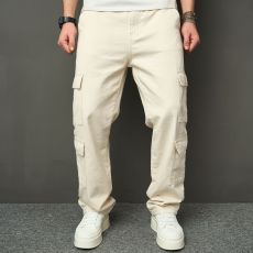 Men's Washed Loose Straight Jeasn GWBM-4406