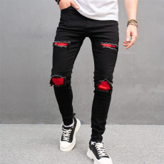 Men's Summer Fashion Holes Pencil Jeans GBBF-604