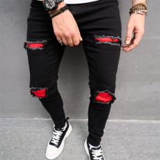 Men's Summer Fashion Holes Pencil Jeans GBBF-604