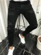 Men's Casual Slim Tight Holes Jeans GBBF-661740