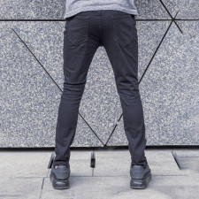 Men's Holes Slim Pockets Jeans GBBF-4818