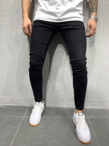 Men's Solid Color Slim Tight Pencil Jeans GBBF-DY011