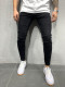 Men's Solid Color Slim Tight Pencil Jeans GBBF-DY011
