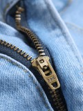 Men's Solid Color Washed Pencil Jeans GBBF-1851