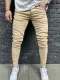 Men's Casual Solid Color Slim Jeans GBBF-662623