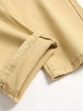 Men's Casual Solid Color Slim Jeans GBBF-662623