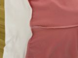 Contrast Color Long Sleeve Tight Pants Suit QODY-6058