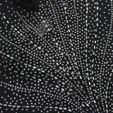 Mesh Hot Drill See Through Nightclub Jumpsuit CYA-901707