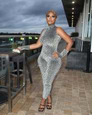 Sleeveless Backless Print Tie Up Jumpsuit MEM-88640