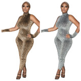 Sleeveless Backless Print Tie Up Jumpsuit MEM-88640