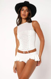Sexy Ruffles Mini Shorts MZ-2898