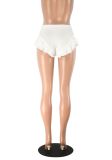 Sexy Ruffles Mini Shorts MZ-2898