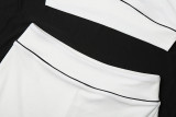 Sexy Sleeveless Tank Tops Sport Skirts Suit XEF-K24S64305