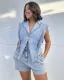 Fashion Sleeveless Denim Romper YRST-T076
