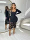 Solid Color Hollow Out Bodycon Dress GRNH-28729