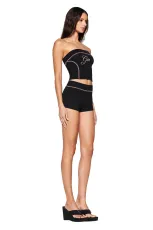 Sports Wrap Tops Shorts 2 Piece Set GFCF-1360