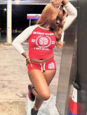 Letter Print Sport Two Piece Shorts Set GFCF-1346