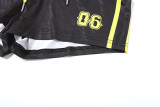 Printed V-Neck Short Sleeve Shorts Suit GZJQ-K25S62488
