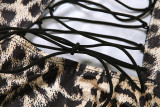 Leopard Print Sexy Slim Sling Maxi Dress GZJQ-K25D65829