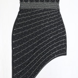 Sexy Hot Drill Irregular Tube Top Dress CYA-901832