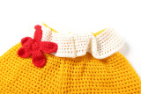 Suspender Knit Color Block Shorts Two-piece Set DLSF-W24S67503