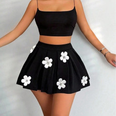 3D Floral Bustier Skirts GNZD-51669DBD